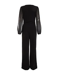 Quiz Women's Chiffon Buckle Palazzo Jumpsuit
