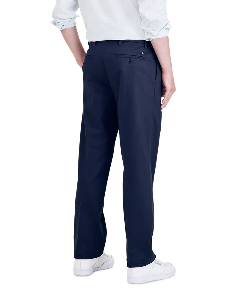 Dockers Men's Signature Classic Fit Pleated Iron Free Pants with Stain Defender