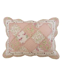 Donna Sharp Strawberry Garden 3 Piece Cotton Quilt Set