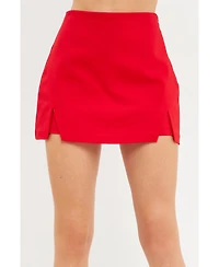 Endless rose Women's Cut Out Mini Skort