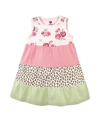 Hudson Baby Toddler Girls Cotton Dresses, Be Mine Valentine 2pck