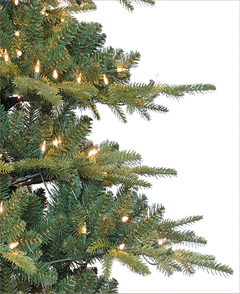 Puleo 7.5FT Pre-Lit Union Artificial Fir Tree