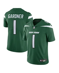 Men's Nike Ahmad Sauce Gardner Gotham Green New York Jets Vapor Untouchable Limited Jersey