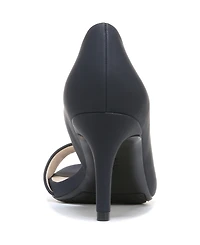 LifeStride Women's Mantra Peep Toe d'Orsay Dress Pumps