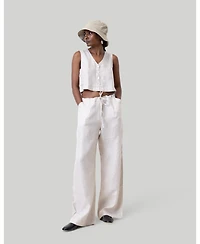 Women's Cropped vest shirt