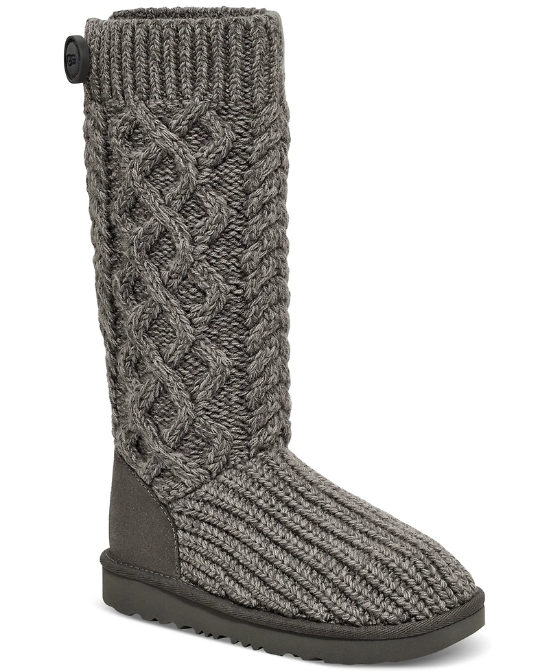 Ugg Kids Classic Cardi Cable Knit Boots