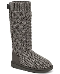 Ugg Kids Classic Cardi Cable Knit Boots