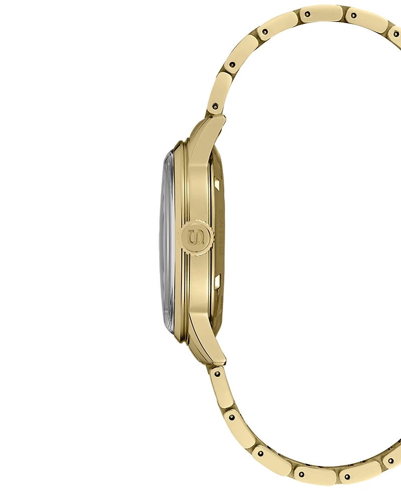 Seiko Men's Automatic Presage Cocktail Time Gold-Tone Stainless Steel Bracelet Watch 41mm