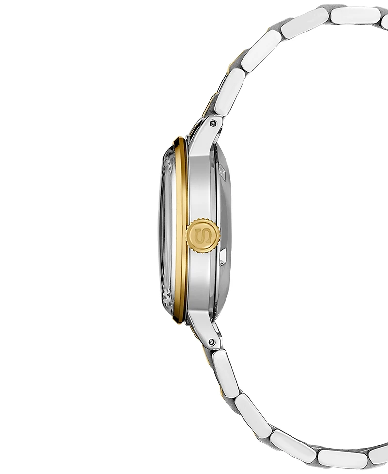 Seiko Women's Automatic Presage Diamond (1/10 ct. t.w.) Two-Tone Stainless Steel Bracelet Watch 30mm