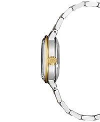 Seiko Women's Automatic Presage Diamond (1/10 ct. t.w.) Two-Tone Stainless Steel Bracelet Watch 30mm