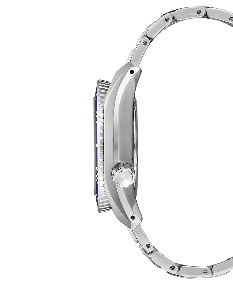 Seiko Men's Prospex Sea Sumo Solar Gmt Stainless Steel Bracelet Watch 45mm