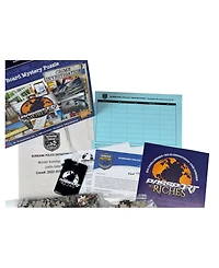 University Games Murder Mystery Party Case Files Puzzles Passport to Murder, 1000 Pieces