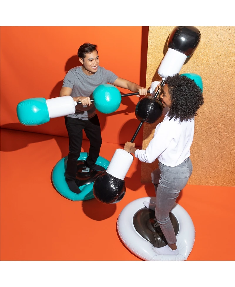 Black Series Inflatable Push Bumpers Sparring Set
