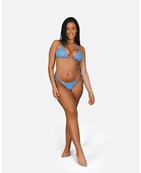 Oosc Women's Moroccan Dream Triangle Bikini Top