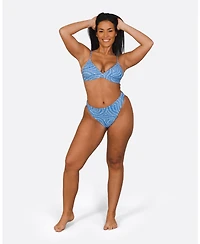 Oosc Women's Moroccan Dream Boost 'Em Up Bikini Top