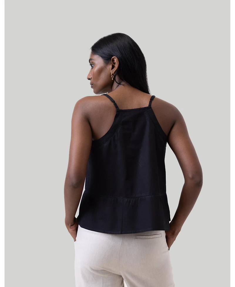 Reistor Women's V-neck Camisole with Lace