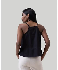 Reistor Women's V-neck Camisole with Lace