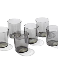 Oneida Stackables Smoke Tall Glasses, Set of 6