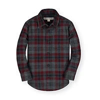 Hope & Henry Baby Boys Flannel Button Down Shirt