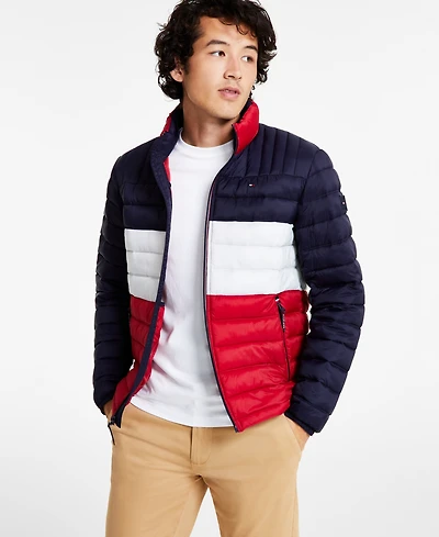 Tommy Hilfiger Men's Packable Quilted Puffer Jacket