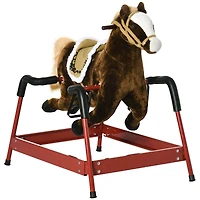 Qaba Kids Spring Rocking Horse for Kids, Horse