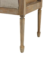 Martha Stewart Collection Isla 48.5" Wide Tufted Upholstered Accent Bench