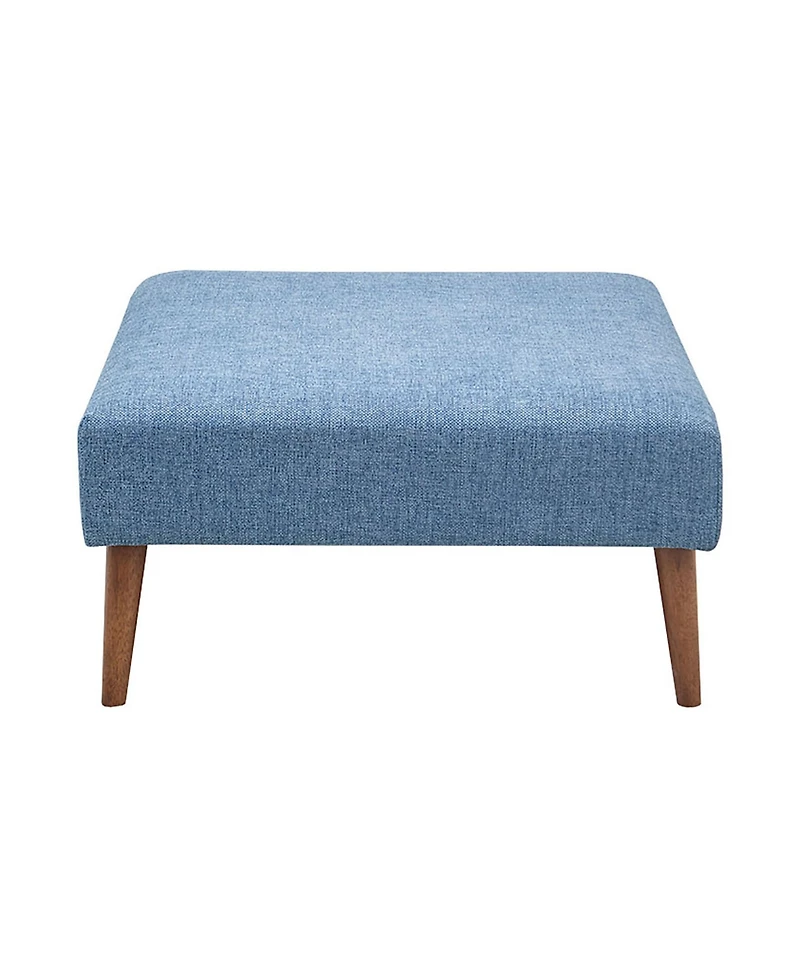 Ink+Ivy Maise 35" Round Fabric Upholstered Ottoman