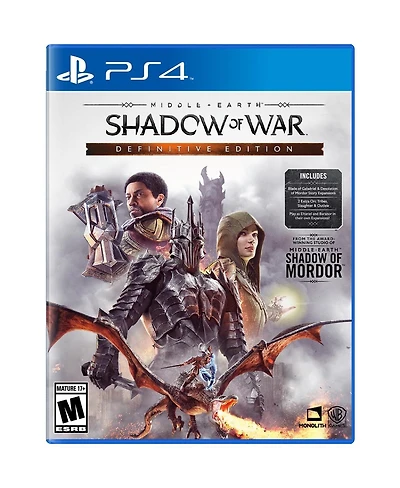 Warner Bros. Warner Home Video Games Middle Earth Shadow of War Definitive Edition Video Game