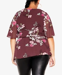 City Chic Women's Angelina Top