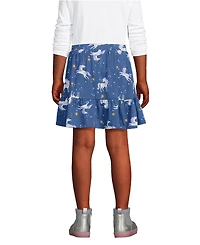 Lands' End Girls Tiered Skort