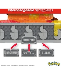 Mega Pokemon Charizard Building Kit with Motion (1663 Pieces) for Collectors