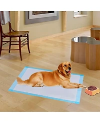 300 Pcs 17'' X 24'' Puppy Pet Pads Dog Cat Wee Pee Piddle Pad Training Underpads
