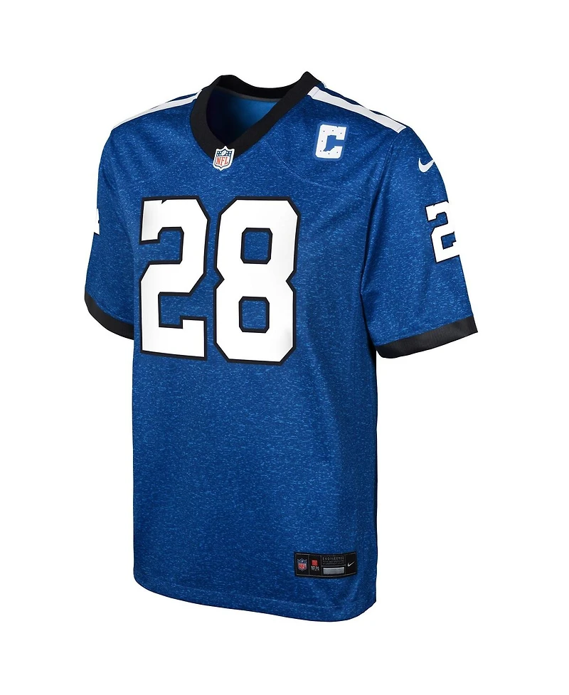 Nike Big Boys Jonathan Taylor Indianapolis Colts Indiana Nights Alternate Game Jersey