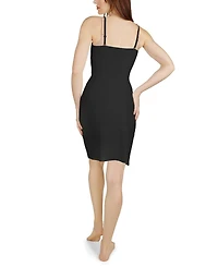 MeMoi Women's Bonded Seamless Camisole Slip Dress
