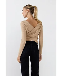 endless rose Women's Crossover Top