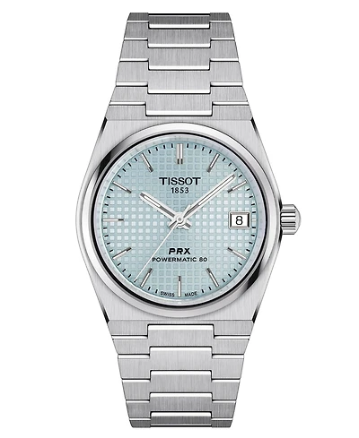 Tissot Women's Swiss Automatic Prx Powermatic 80 Stainless Steel Bracelet Watch 35mm