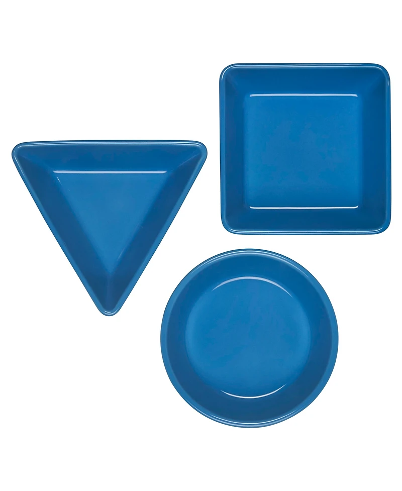 Le Creuset Stoneware 3 Piece Tapas Dishes Set