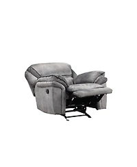 Furniture of America Bishop 42" Fabric Manual Recliner Chair