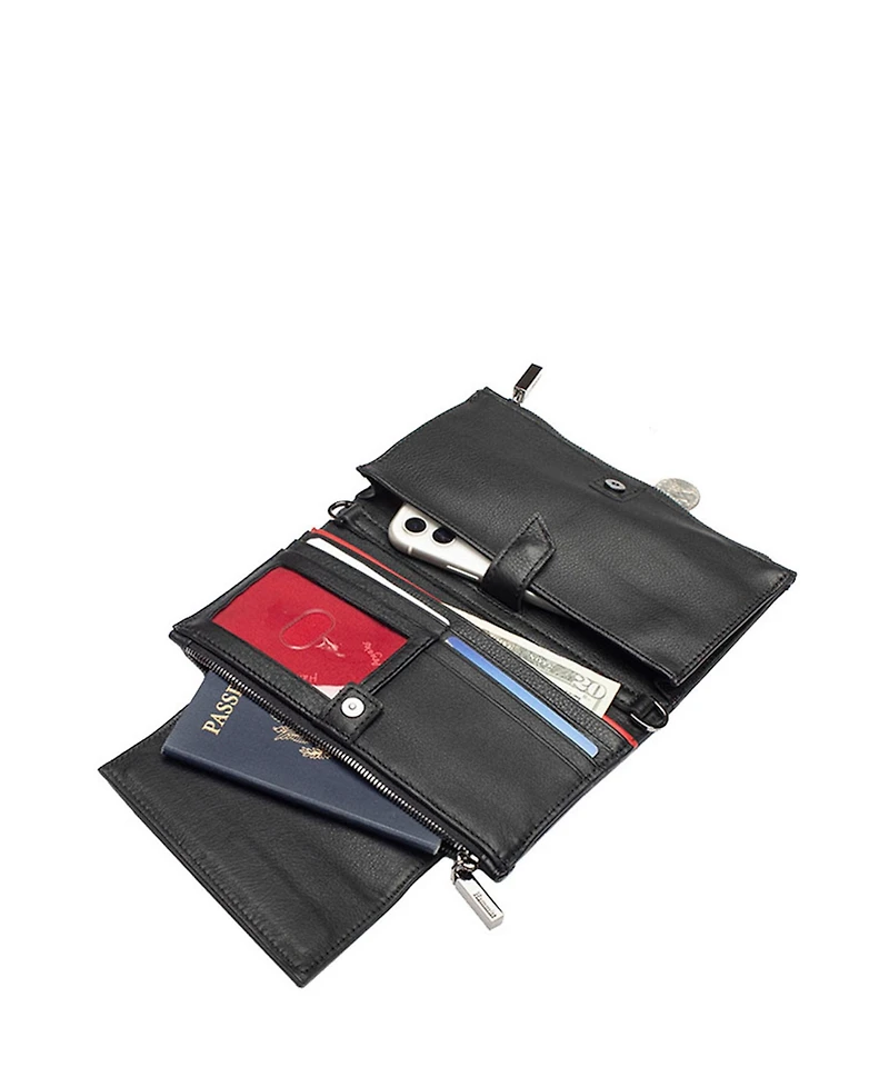 Hammitt Levy Leather Wallet Crossbody