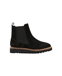 Jack Rogers Big Girls Coco Chelsea Suede Pull-On Boots