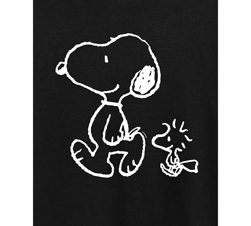 Hybrid Apparel Trendy Plus Snoopy Graphic T-shirt