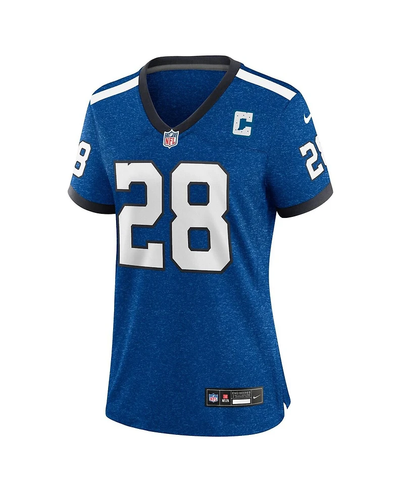 Women's Nike Jonathan Taylor Royal Indianapolis Colts Indiana Nights Alternate Game Jersey