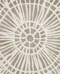 Ink+Ivy Henna 40" x 16" x 1" Framed Medallion Rice Paper Shadow Box Wall Decor