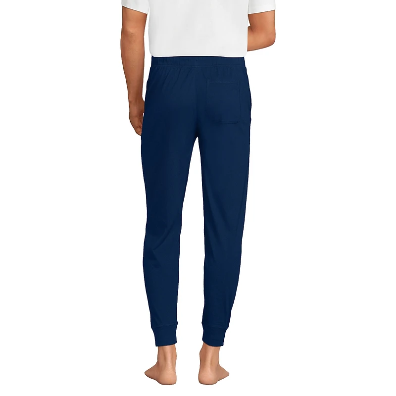 Lands' End Big & Tall Knit Jersey Sleep Jogger
