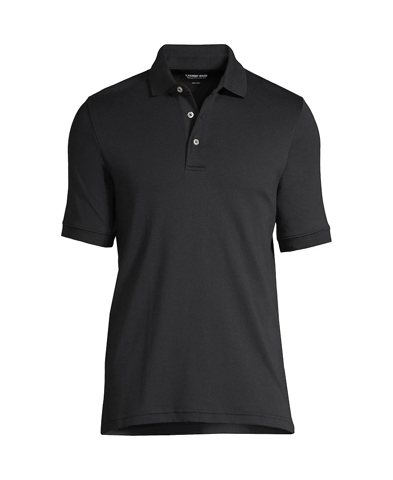 Lands' End Big & Tall Short Sleeve Cotton Supima Polo Shirt