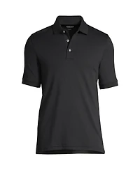 Lands' End Big & Tall Short Sleeve Cotton Supima Polo Shirt