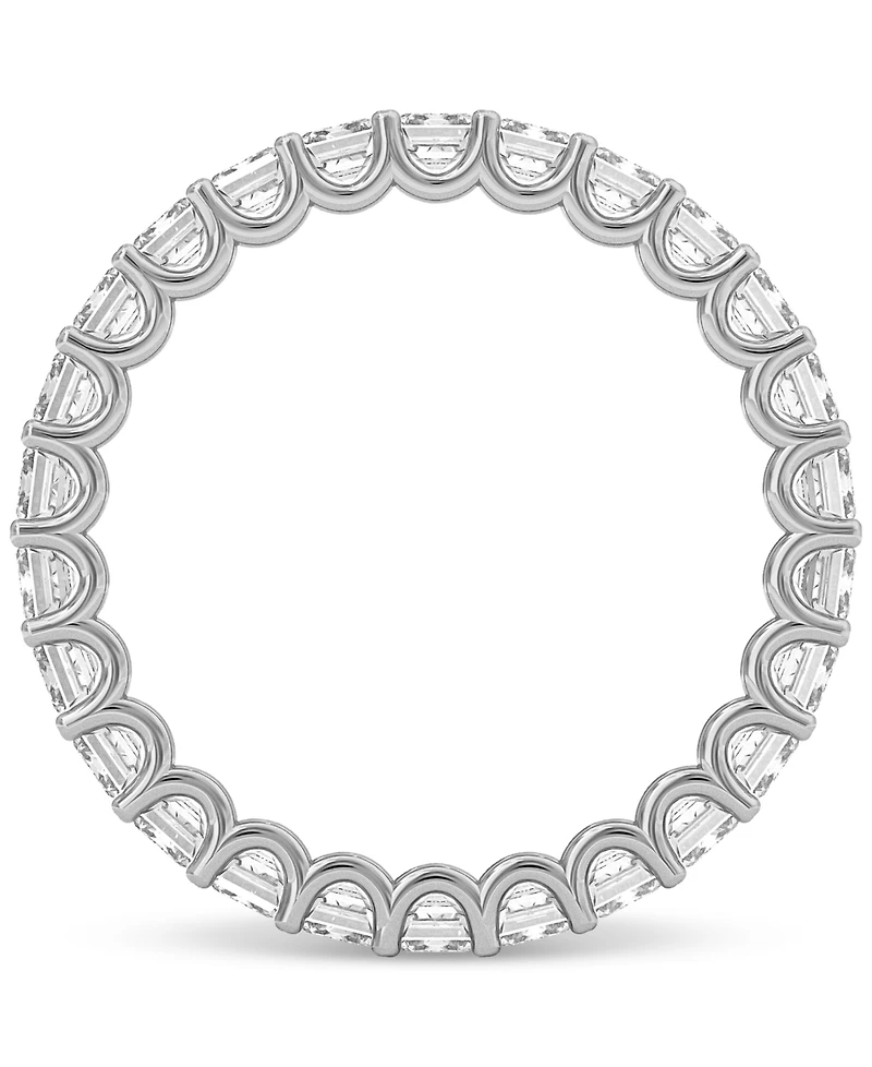 Diamond Emerald-Cut Eternity Band (3 ct. t.w.) Platinum or 14k Gold