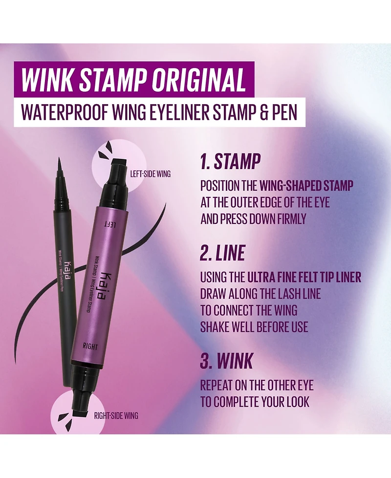 Kaja Wink Stamp Original Waterproof Wing Eyeliner & Pen