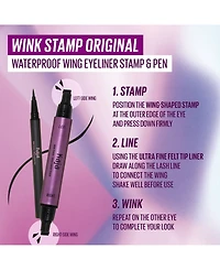 Kaja Wink Stamp Original Waterproof Wing Eyeliner & Pen