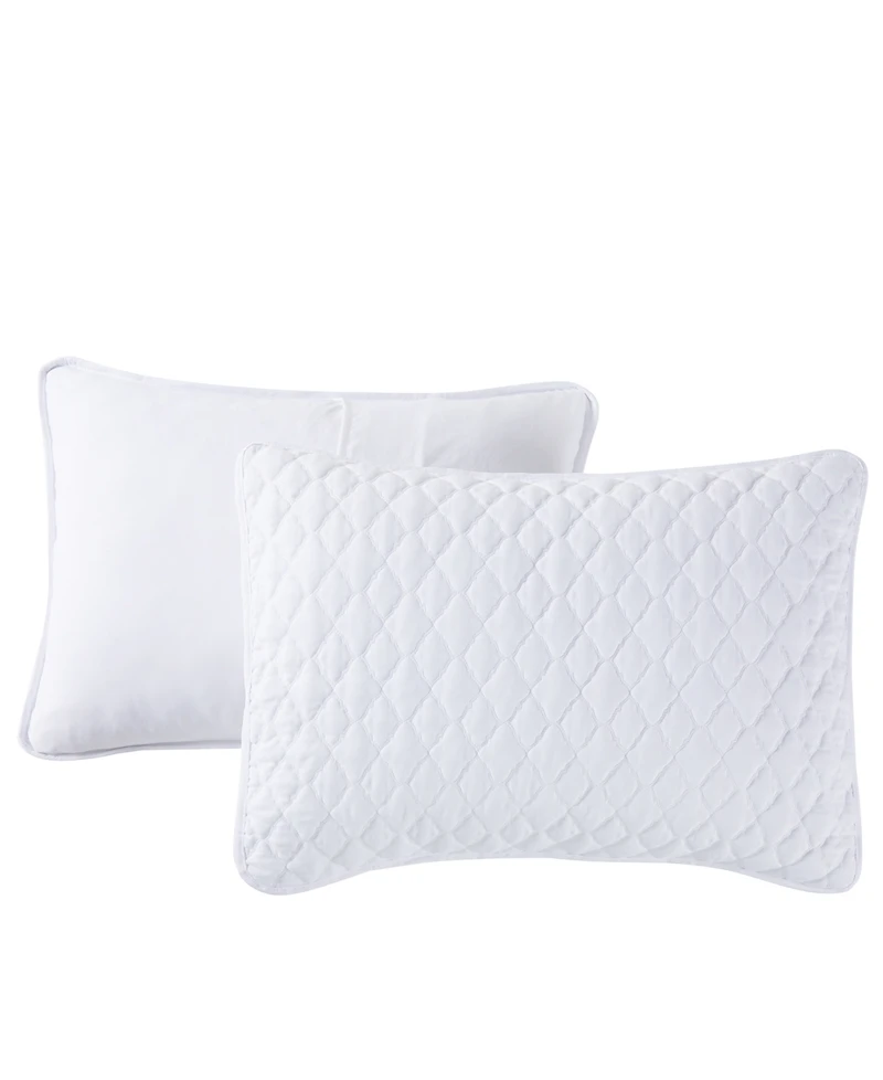 Closeout! Videri Home Diamond Stitched 3 Piece Quilt Set, King